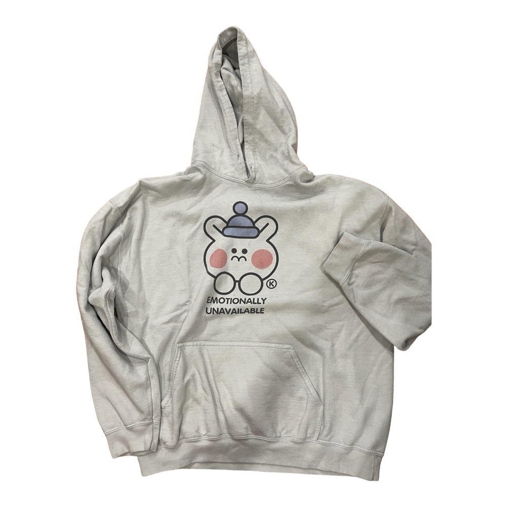 KIKILLO CLUB - EMOTIONALLY UNAVAILABLE HOODIE
SIZE XL
